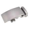 Men's Solid Buckle Automatic Ratchet Leather Belt Buckle. 
