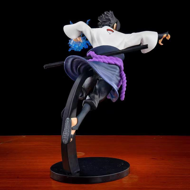 Sutuiying 20cm Naruto Anime Sasuke Figure Action Figures UchihaCartoon Portable Toys PVC Modle Gift Kids Children Toys Doll Naruto Figurine