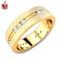 Sazuna Jewellers Daryl Diamond Band For Men - 1 Pcs 14 Karat. 