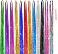 hair glitter Tinsel Hair Extensions. 