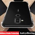 lthmy for Nokia 8.1 TA-1099 1113 1115 1131 1119 1121 1128 Soft Gel Jelly Case Transparent Full Protective Anti-Scratch Resistant Back Cover Skin. 