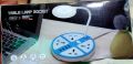 Table Lamp Socket 4 USB Ports with Auto-Id Identification 4 Power Socke - 2m Wired Length. 