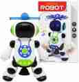 Interactive Dancing Robot with LED Lights and Music. 