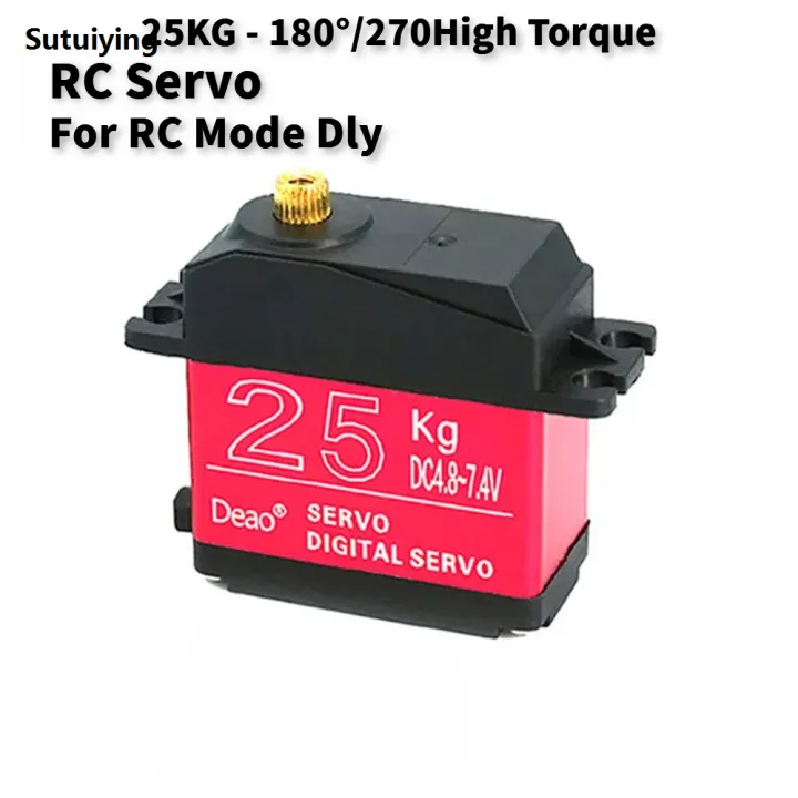Sutuiying 20KG 25KG 30KG 35KG 180° / 270° Large Torque Waterproof Full ...