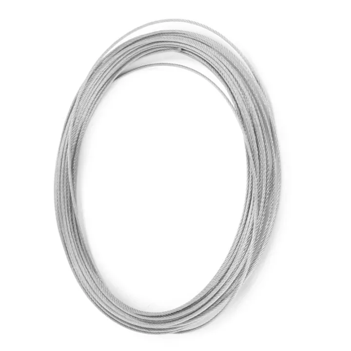 Hoisting%207x7%201.2mm%20Diameter%20Stainless%20Steel%20Flexible%20Wire%20Rope%2032.8Ft%20-%20Image%203