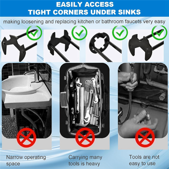 Sink%20Wrench,%20Faucet%20Wrench,%20Plumber'S%20Wrench,%20Universal%20UnderSink%20Plumber'S%20Wrench,%20Faucet%20Wrench%20for%20Small%20Spaces%20Easy%20Install%20Easy%20to%20Use%202Pcs%20-%20Image%205