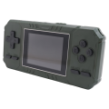 Green－LCD color screen 8 handheld portable retro mini game slot 3.0 inch game console with built-in 500 games. 