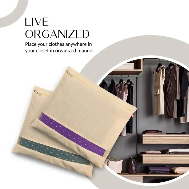 Cotton%20Saree%20Bags/Covers%20For%20Storage%20Big%20Size%20Single%20(16%20X%2014%20Inch)%20With%20Zip%20Closure%20For%20Clothes%20&%20Wardrobe%20Organizer%20With%20Transparent%20Mesh%20Window%20Set%20Of%205%20-%20Cream%20-%20Image%203