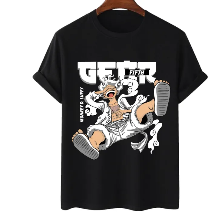 Luffy%20Gear%205%20Cotton%20Unisex%20T-shirt%20-%20Image%202
