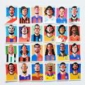 35Pcs Football Players EPL Club DIY Styling Vinyl Stickers Decor For Laptops, Cars, Bikes, Luggages Or Fridges. 