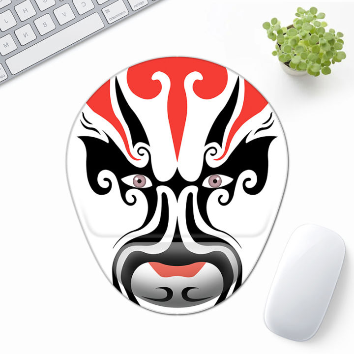New%20specials%20Peking%20Opera%20Mask%20Ergonomic%20Mouse%20Pad%20Wrist%20Rest%20Non-Slip%20Rubber%20Desk%20Mat%20Pad%20Under%20Hand%20Office%20Mouse%20Carpet%20Wristband%20Jessica%20-%20Image%203