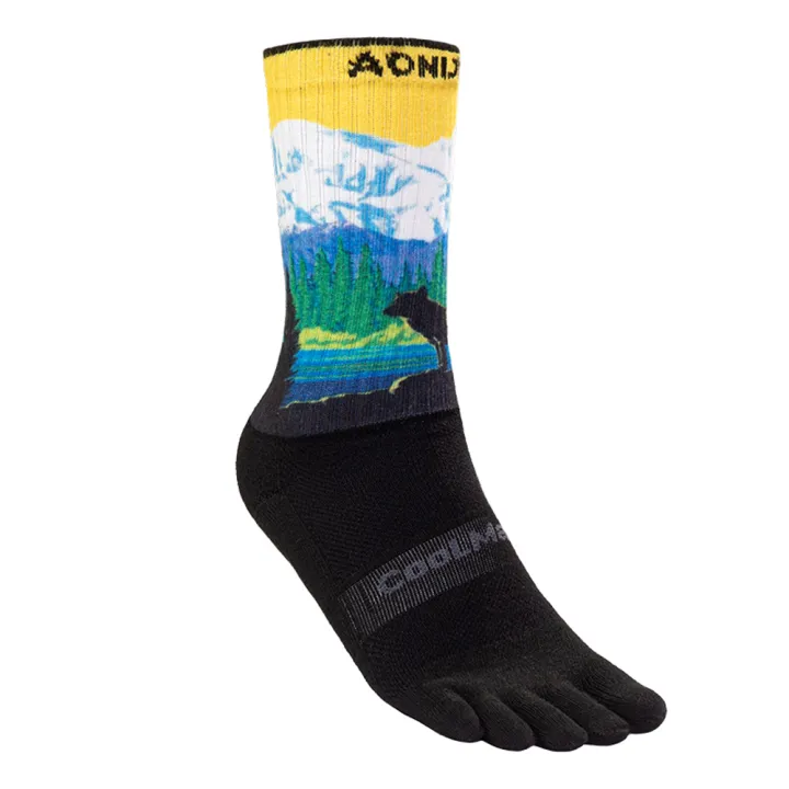 AONIJIE%20E4843%20One%20Pair%20Long%20Tube%20Outdoor%20Five%20Toe%20Socks%20Shock%20Absorption%20Toe%20Socks%20Stocking%20for%20Trail%20Running%20Warking%20Ride%20-%20Image%209