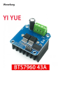 Wenefang Double BTS7960 43A H-bridge High-power Motor Driver New style module/ diy smart car Current diagnostic. 