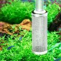 New Cylinder Aquarium Inflow Inlet Filter Useful Durable Inflow Inlet Protect Caps 12mm/16mm Stainless Steel Water Inlet Case Filter Mesh for Fish Tank. 