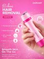 Bikini Hair Remover / Battery operated / Electric Facial Hair Remover / chargeable with type c. 