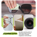 Pack 10 Microfibre Cleaning Cloth for Spectacles Screens. 