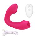 Tongue Licking Clitoral G-spot Vibrator 10 Powerful Vibrations Wireless Remote Control Vibrator Adult sex Toy For Women. 