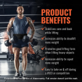 Weight Lifting Belt for Men and Women, 6 Inch, Bodybuilding & Fitness Back Support for Cross Training Workout, Squats, Lunges | Gym Belt. 