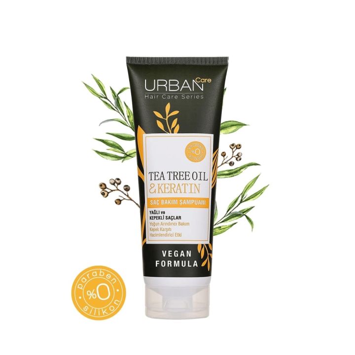 URBAN CARE TEA TREE & KERATIN SHAMPOO BY MISHISA COSMETIC