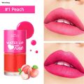 Wenefang Fruit Juice Lip Tint Non-stick Cup Liquid Lipstick and Blush 2 In1 Profesional Long Lasting Waterproof Water Lip Stain Lips cheek Makeup 8ml. 