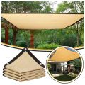 Outdoor Waterproof Garden Shading Net, Terrace Awnings, Camping Shade Cover Mesh, UV Protection, HDPE Sunscreen Fabric, Shade. 
