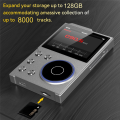 MP3 Player Lossless DSD High Definition Portable Hi-Fi Digital Audio Music Player with 16GB Lossless Music. 