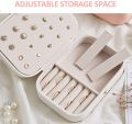 Travel Jewellery  Case, Mini Jewelry Box, Portable Jewelry Box Display Storage Case. 