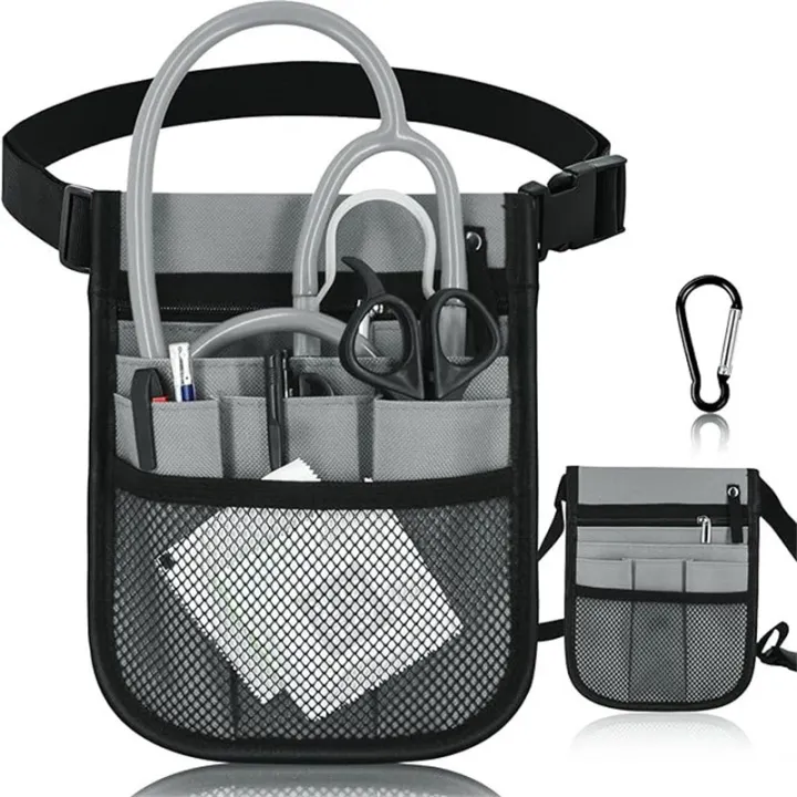 Bizzy%20Medical%20Nurse%20Waist%20Bag,%20Multiple%20Pocket%20Women's%20Nurse%20Tool%20Belt,%20Work%20Supplies%20Nurse%20Bag%20Belt%20Bag%20Storage%20Bag,%20Multi%20Layer%20Nurs%20-%20Image%202