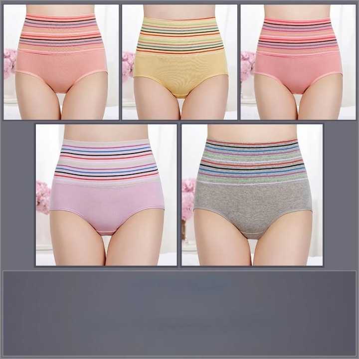High%20Waist%20Body%20Shaper%20Briefs%20for%20Women%20%E2%80%93%20Cotton%20Striped%20Slimming%20Panties,%20Comfortable%20Underwear%20-%20Image%206