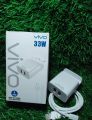 Vivo 33W Flash Charger, Super Fast charger,4A Double USB Micro USB/V8, Mobile Stand charger. 