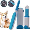Dog Brush Pet Fur Remover With Self - Cleaning Base. 