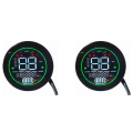 2X Electric Bike Speedometer Scooter Dashboard Indicator 48V 60V 72V Lead-Acid Battery LED Instrument Display. 