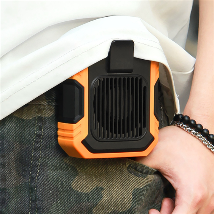 Portable%20Waist%20Fan%20Rechargeable,%20Personal%20Waist%20Fan%20Orange%20-%20Image%202