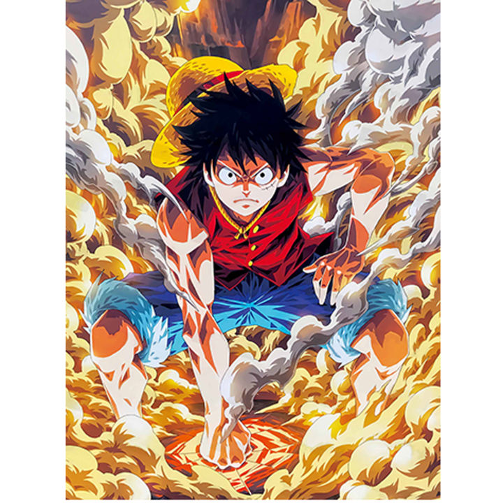 Anime 3D Poster One Piece Luffy
