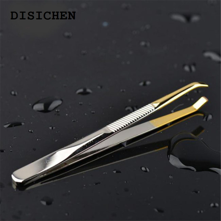DISICHEN%20Original%201/5PCS%20High%20Quality%20Make%20Up%20Tools%20Pince%20Epiler%20Eyebrow%20Tweezer%20Stainless%20Steel%20Slant%20Tip%20Eyes%20Tweezer%20Clip%20For%20Face%20Hair%20Removal%20-%20Image%203