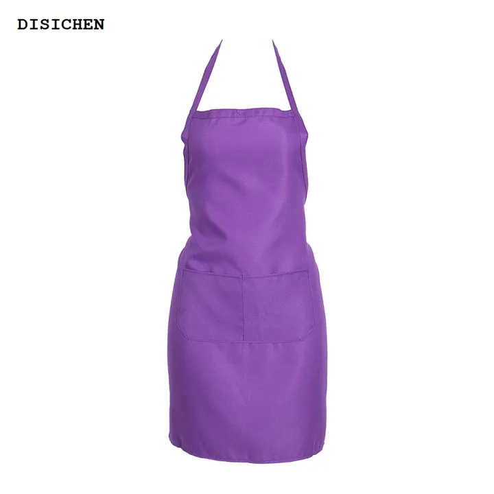 DISICHEN%20%E3%80%902025%20Version%E3%80%91%202019%20solid%20Men%20Lady%20Woman%20Apron%20Home%20Kitchen%20Chef%20Aprons%20Restaurant%20Cooking%20Baking%20Dress%20Fashion%20Apron%20-%20Image%208
