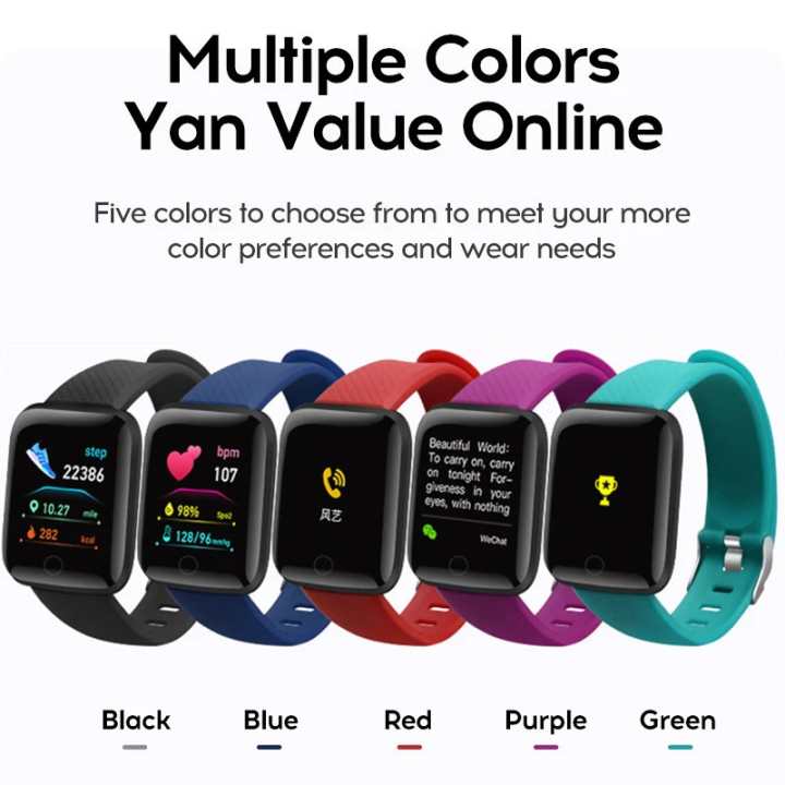 Linman%20D13%20Budget%20Smart%20Watch%20for%20Both%20Men%20Women%20Heart%20Rate%20FiSales%20promotion%20tness%20Tracker%20Sport%20IP67%20Waterproof%20116%20Plus%20Smartwatch%20-%20Image%208