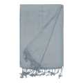 Grey Color Pashmina Plain Shawl For Women. 
