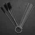 Carburetor Cleaner Cleaning Brushes Kit, Small Wire Brush - 20 Needles + 10 Brushes. 