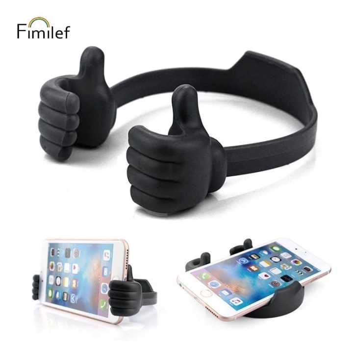 Plastic Hand Shape Mobile Holder  Thumb Hand Phone Holder Phone Holder  Smartphone Stand Holder  Phone Holder