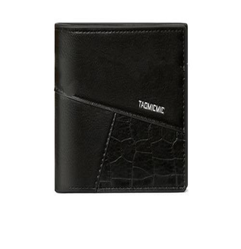 Men's PU Wallet Crocodile Pattern Wallet - Textured Leather Wallet