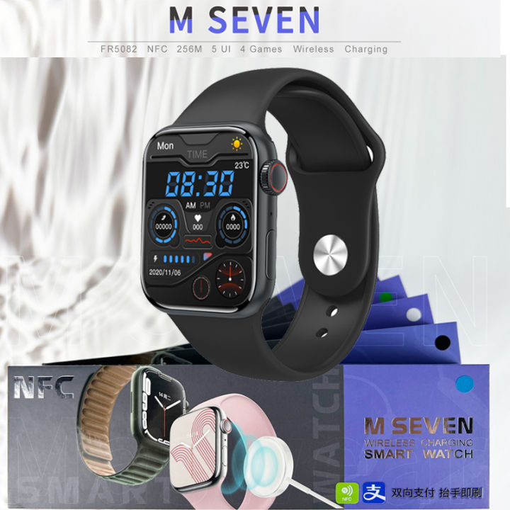 M%20Seven%20Seris%207%20Smartwatch%20with%20Long%20Battery%20NFC%20IP67%20Water%20Resistance%20Smooth%20HD%20Display%20with%20no%20Lag%20-%20Image%202