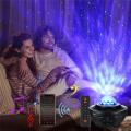 LED Galaxy Projector Light Bluetooth Remote Control Starry Projection Lamp Star Projector Light Star Night Light with Mp3. 