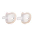 Newborn Pacifier Ultra Soft Baby Sleep Aid Artifact Breast Milk Shape Anti-Colic Food Grade Silicone Material. 