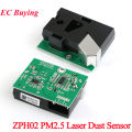 ZPH02 PM2.5 Laser Dust Sensor Module PWM/UART Digital Detecting Pollution Air Pollution Dust for Household Purifiers VOC. 