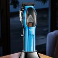 Kemei Professional Hair Clipper Barber Cordless Hair Trimmer Electric Hair Cutting Machine Powerful Magnetic Motor 9000RPM 10W. 