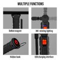 Luxury Rechargeable LED Work Light Camping Flashlight Rotatable Head with 4 Lighting Modes With Magnet Waterproof Emergency Lighting. 