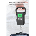Black 60Kg/10G LCD Digital Hanging Scale Kit USB Recharged Crane Hook Scales Courier Luggage Home Weighing Balance Tools Set Kit. 