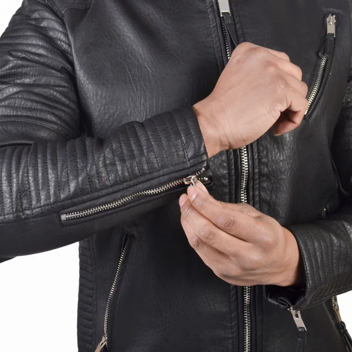Men%20Fashion%20Solid%20Black%20Leather%20Jacket%20By%20%20Bajrang%20-%20Image%206
