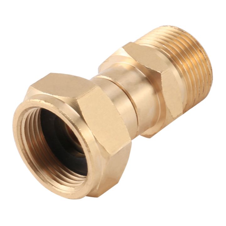 JAERBEE%204X%20Pressure%20Washer%20Swivel%20Joint,%20Free%20to%20Hose%20Fitting,%20Anti%20Twist%20Metric%20M22%2014mm%20Connection,%203000%20Psi%20-%20Image%208